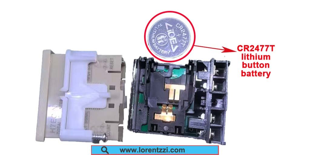 Lorentzzi H7ET-N Voltage-free Digital Counter Lithium Battery Description