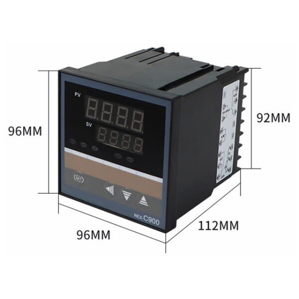 REX-C900 temperature controller dimension