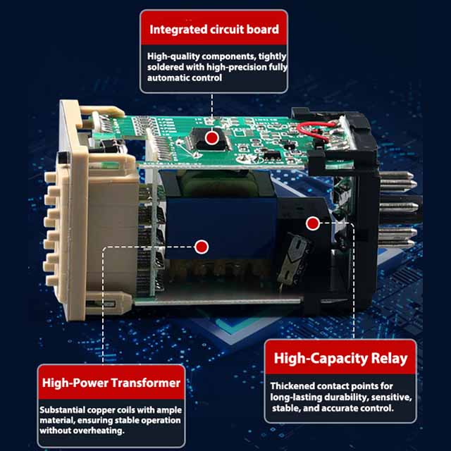 DH48J Counter Relay Component Description