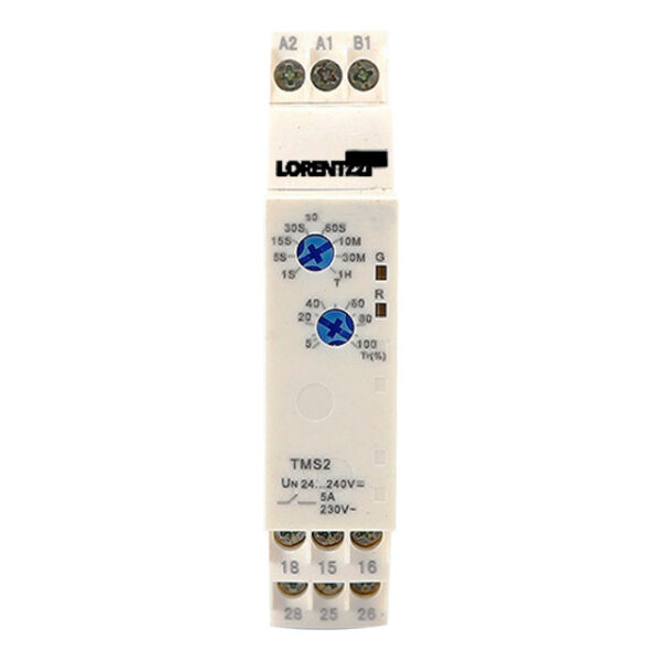 DIN Rail Timer Relay, TMS2, Power-on Delay-1