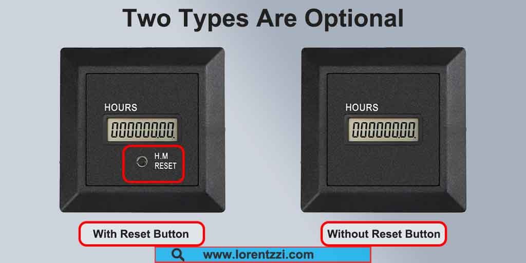 Sıfırlama fonksiyonlu ve sıfırlama fonksiyonu olmayan Lorentzzi dijital saat ölçerler