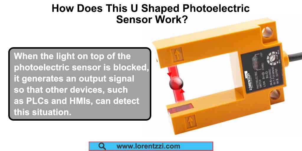 G63 U shaped photoelectric sensor working principle