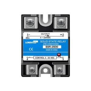 SSR-25DD 3-32VDC control DC solid state relay for DC heaters
