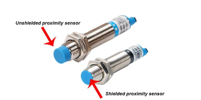 Shielded and unshielded proximity sensor