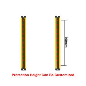 360 mm Protection Height Safety Light Curtain Sensor