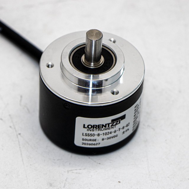 2500 PPR, OD 50 mm, Shaft 8 mm Optical Incremental Rotary Encoder