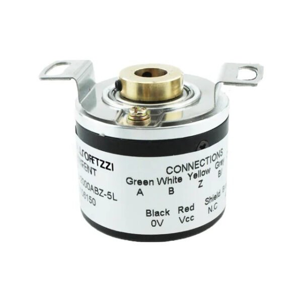 500 PPR Encoder, Hollow Shaft Incremental A B Z Encoder