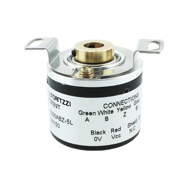 500 PPR Encoder, Hollow Shaft Incremental A B Z Encoder