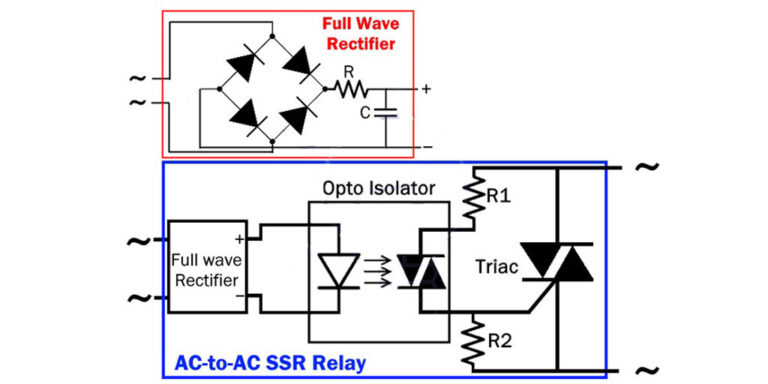AC AC SSR circuit diagram-1