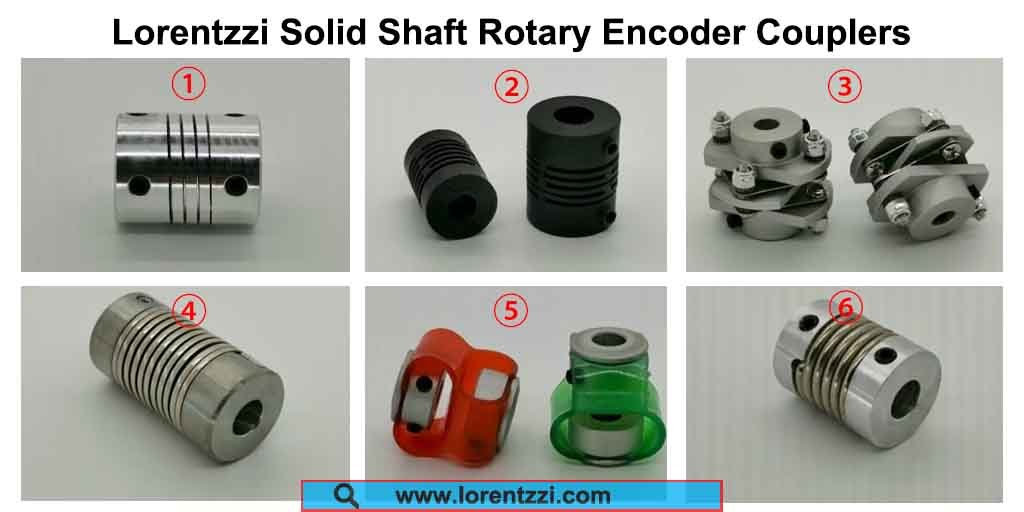 Lorentzzi Solid Shaft Rotary Encoder Couplers