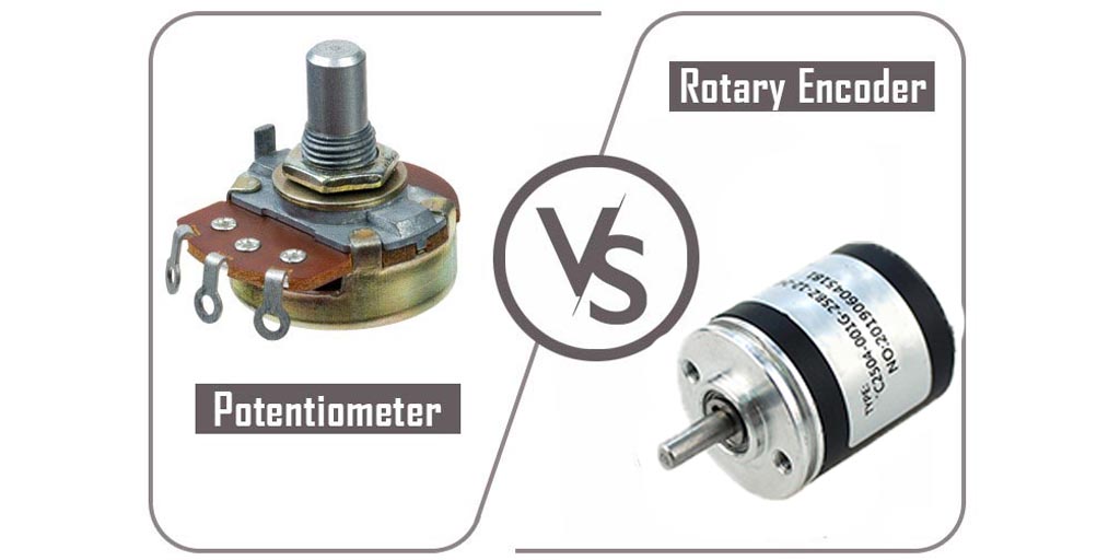 Rotary encoder Vs potentiometer