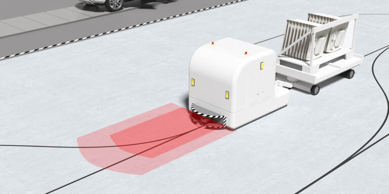 Photoelectric sensors used in Automatic Guided Vehicles (AGV)