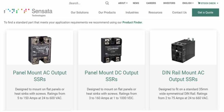 Solid state relay manufacturers-Crydom