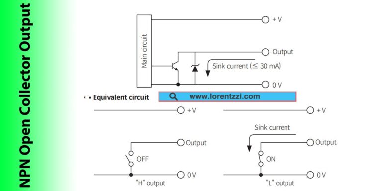 NPN open collector output