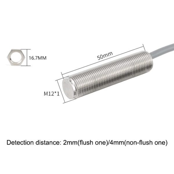 Full metal inductive proximity sensor-3