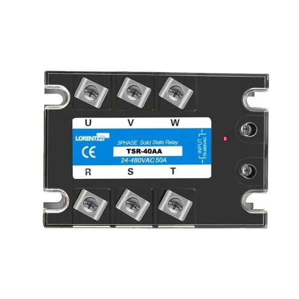 3 Phase Solid State Relay 40 Amps, AC Control AC Type