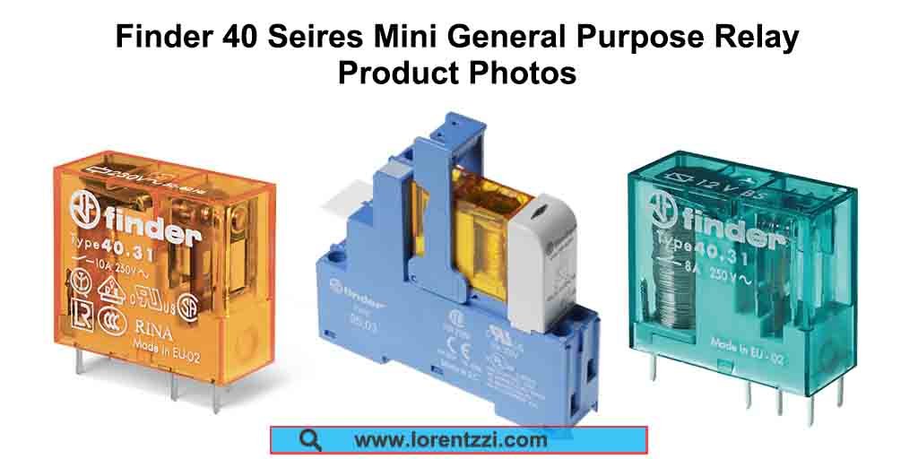 Finder 40 series mini general purpose relay product photos