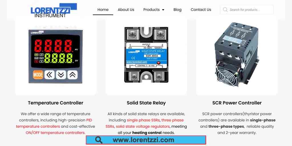 Lorentzzi PLC controlled products