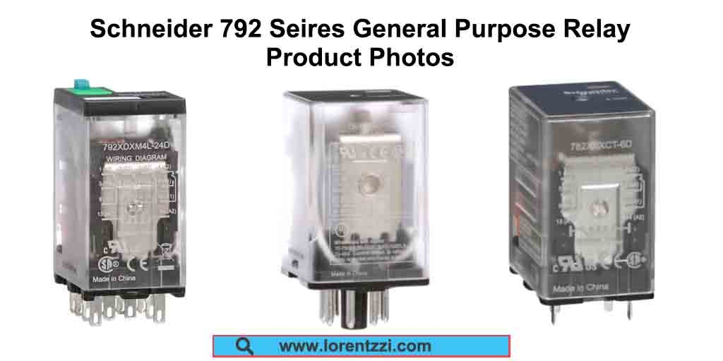 Schneider 792 series general purpose relay product photos