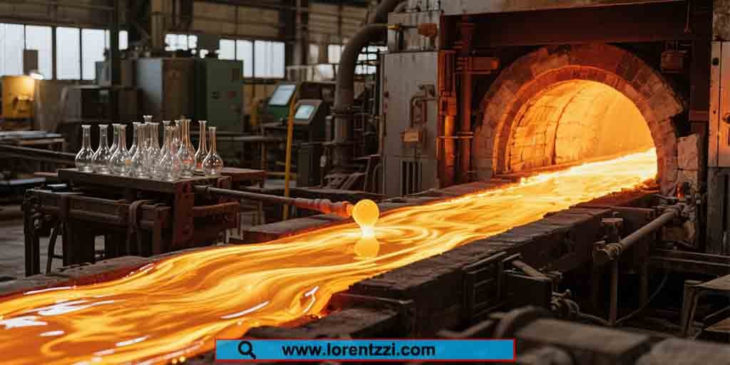 Glass production process