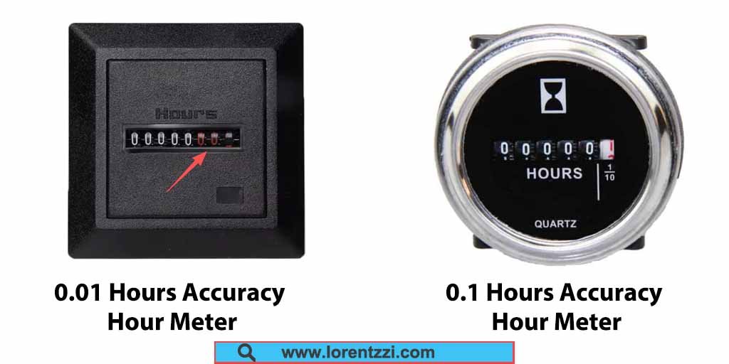 Hodômetros com precisão de 0,01 horas e 0,1 horas