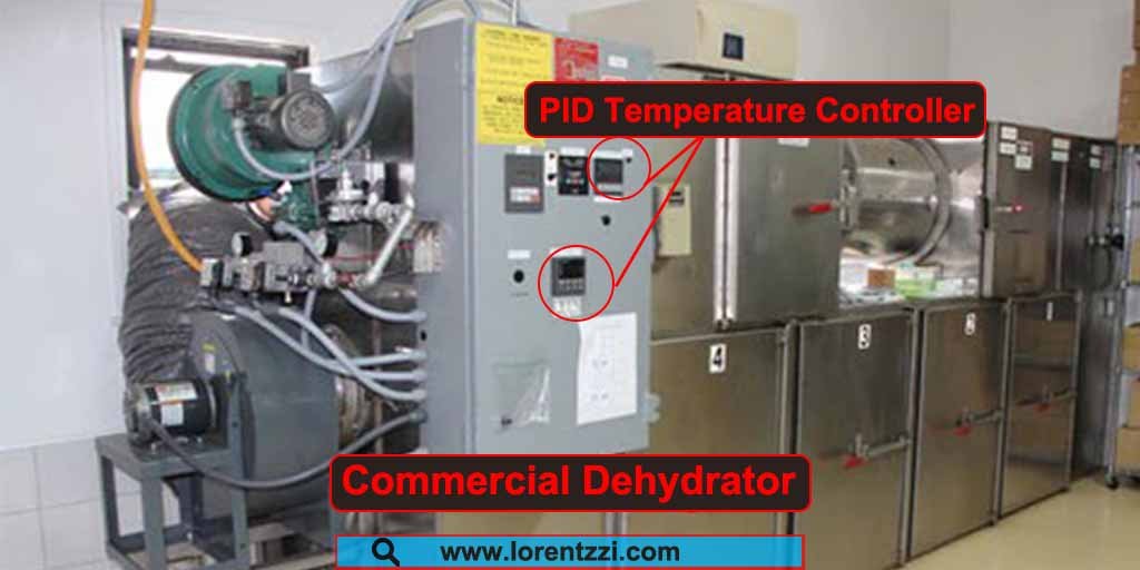 Regulador de temperatura PID utilizado en un deshidratador comercial