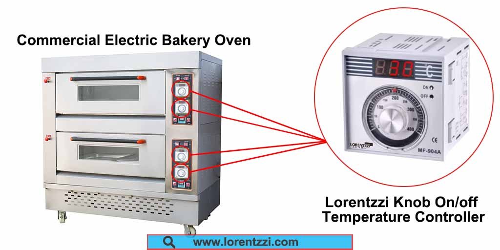 Regulador de temperatura utilizado en hornos eléctricos comerciales de panadería