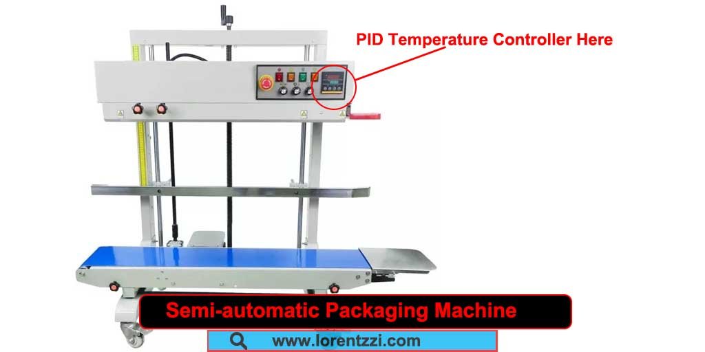 Controlador de temperatura utilizado en envasadoras