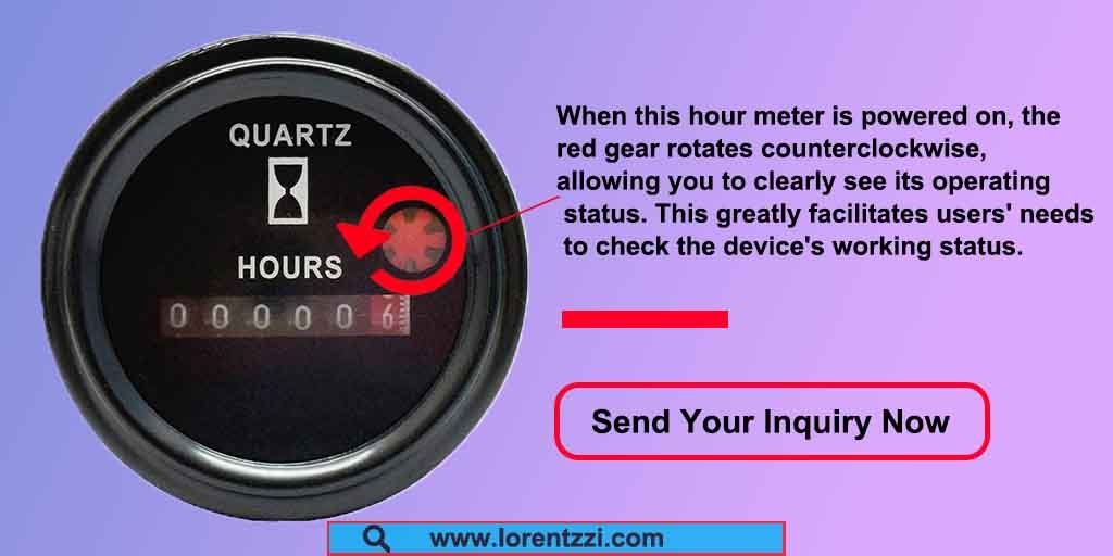 LY-748 Marine Engine Hour Gauge Operating Status Instructions