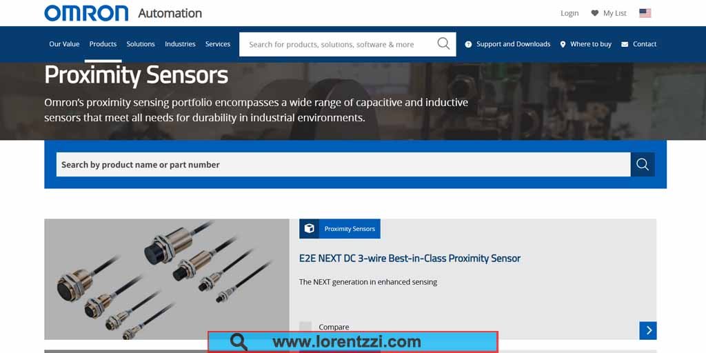 Sensor de proximidad inductivo fabricantes y proveedores - Omron
