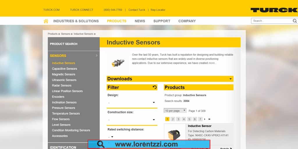 Sensor de proximidad inductivo fabricantes y proveedores - Turck