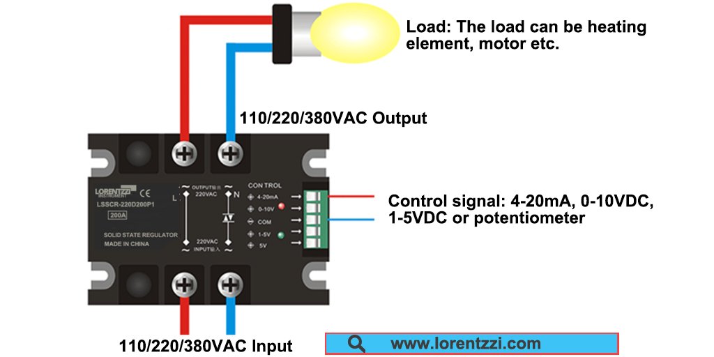 Single-Phase Fully Isolated Intelligent Voltage Regulation Module wiring diagram