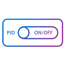 Selectable PID or ON OFF control