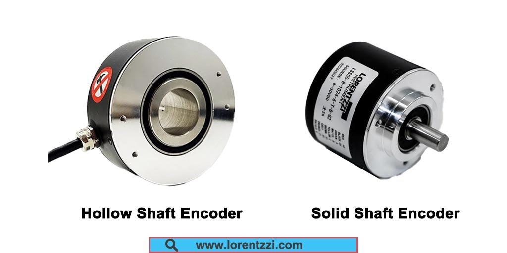 Hollow shaft and solid shaft incremental rotary encoders